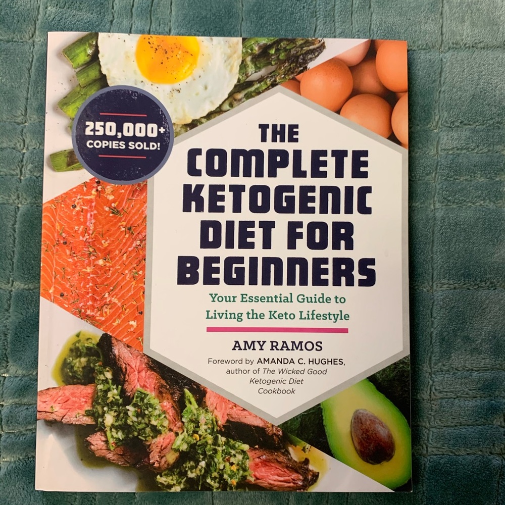Keto cookbook for beginners.